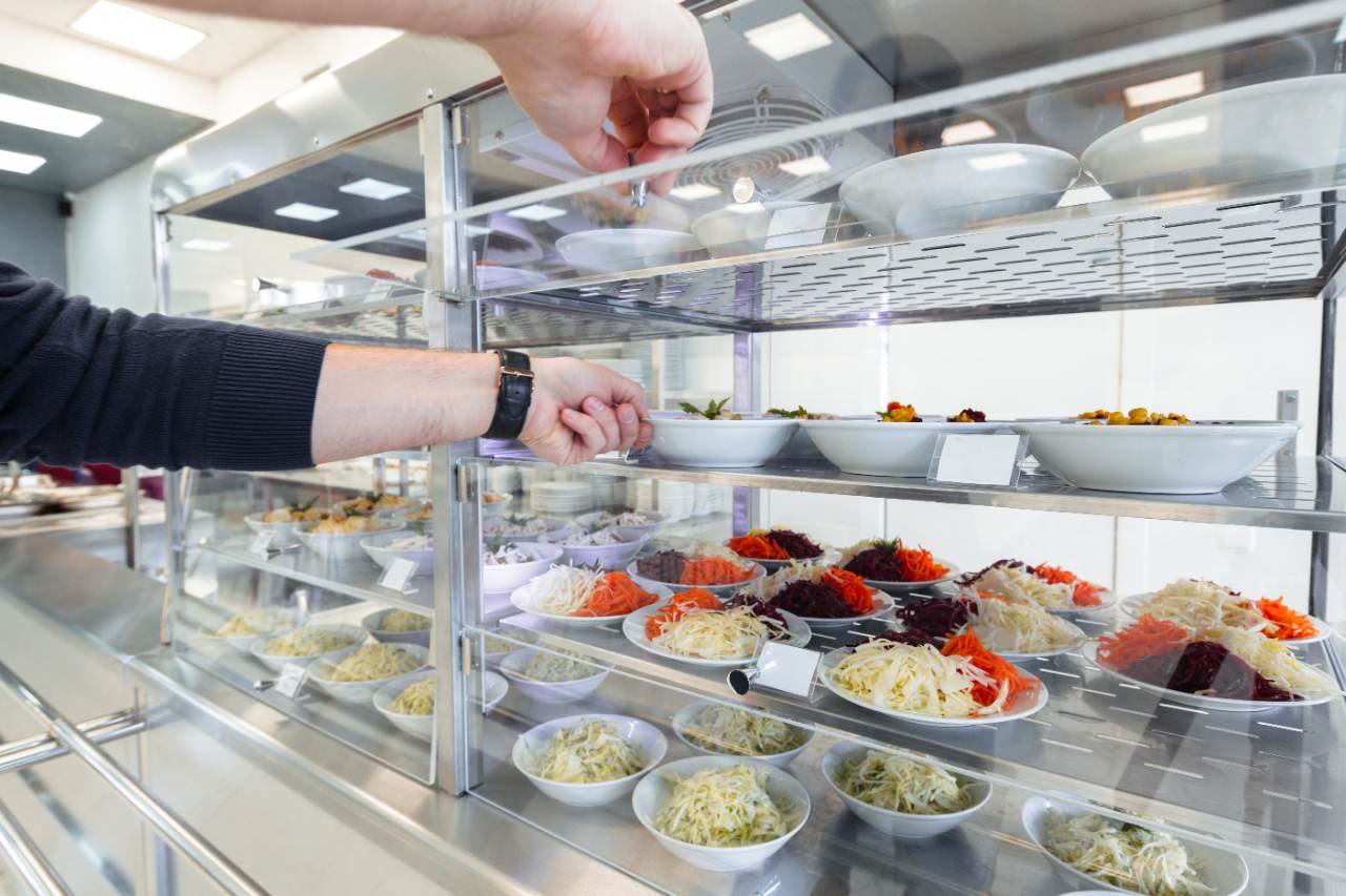 Servicebereich eines Restaurants